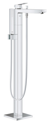Grohe Eurocube Yerden küvet bataryası - 23672001 - 1