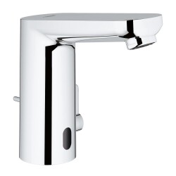 Grohe Eurosmart Cosmopolitan E Fotoselli lavabo bataryası, çift su girişli ayarlanabilir sıcaklık sınırlayıcısı - 36331001 - Grohe