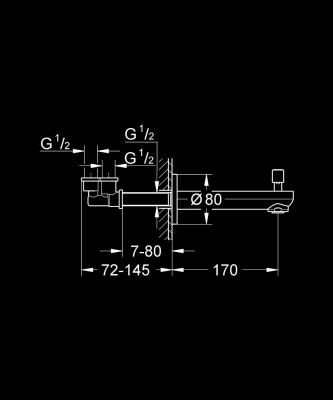 Grohe Eurosmart Cosmopolitan Yön Değiştiricili Çıkış Ucu - 13262000 - 2
