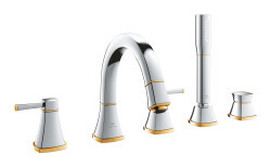 Grohe Grandera 5 delikli küvet bataryası - 29415IG0 - 1