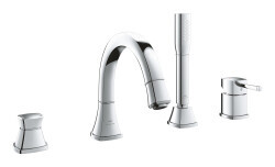 Grohe Grandera Dört delikli küvet bataryası - 29418000 - 1
