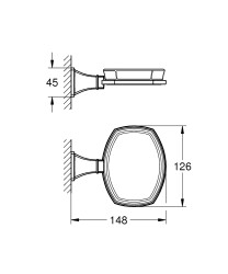 Grohe Grandera Sabunluk - 40923IG0 - 2