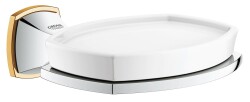 Grohe Grandera Seramik Sabunluk Ve Tutacağı Krom/Altın - 40628IG0 - Grohe
