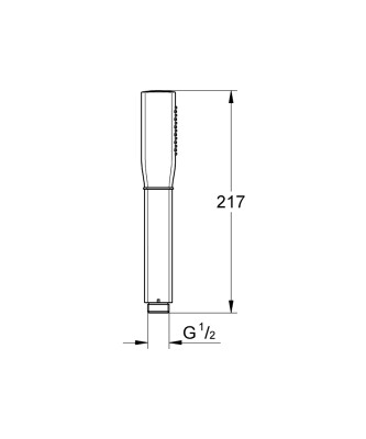 Grohe Grandera Stick El duşu 1 akışlı - 26852000 - 2
