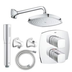 Grohe Grandera Termostatik Ankastre Banyo Bataryası - 19948000-SET1 - Grohe