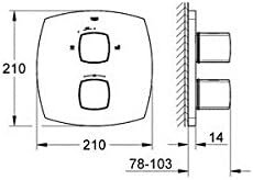 Grohe Grandera Termostatik Banyo Duş Bataryası - 19948IG0 - 2