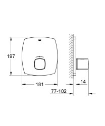 Grohe Grohe Grandera Merkezi Termostatik Kumanda - 19941000 - 2