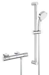 Grohe Grohtherm 1000 Performance Termostatik duş bataryası / duş seti dahil - 34834000 - 2