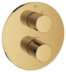 Grohe Grohtherm Cosmopolitan Termostatik Ankastre Banyo Bataryası Cool Sunrise - 19468GL0 - Grohe