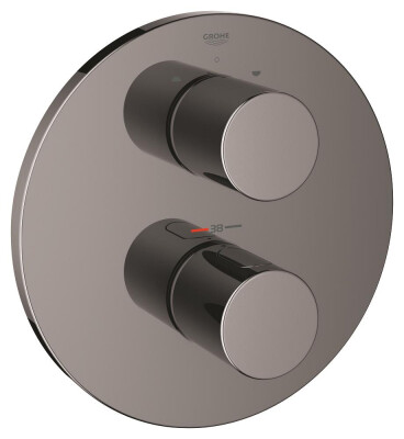Grohe Grohtherm Cosmopolitan Termostatik Ankastre Banyo Bataryası Hard Graphite - 19468A00 - 1