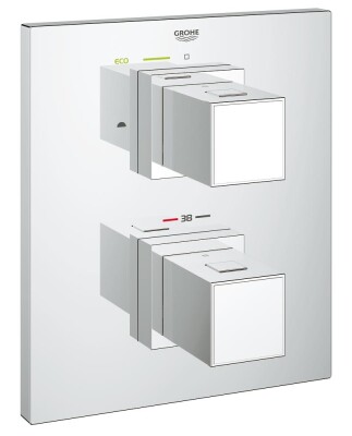 Grohe Grohtherm Cube Termostatik Ankastre Banyo Bataryası - 19958000 - 1