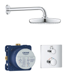 Grohe Grohtherm Duş seti, tempesta 210 tepe duşu ile - 34728000 - Grohe