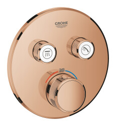 Grohe Grohtherm SmartControl Ankastre Termostatik Duş Bataryası - 29119DA0 - Grohe