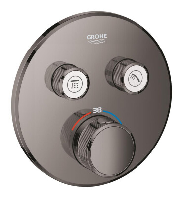 Grohe Grohtherm SmartControl Çift valfli akış kontrollü, ankastre termostatik duş bataryası - 29119A00 - 1