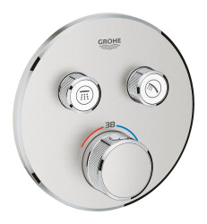 Grohe Grohtherm SmartControl Çift valfli akış kontrollü, ankastre termostatik duş bataryası - 29119DC0 - Grohe
