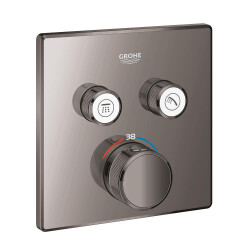 Grohe Grohtherm SmartControl Çift valfli akış kontrollü, ankastre termostatik duş bataryası - 29124A00 - Grohe