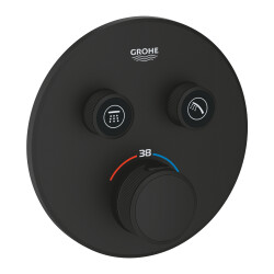 Grohe Grohtherm SmartControl Çift valfli akış kontrollü, ankastre termostatik duş bataryası - 29507KF0 - 1