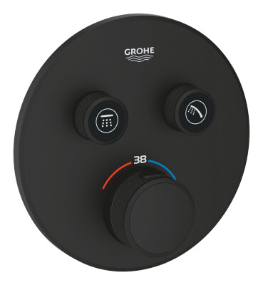 Grohe Grohtherm SmartControl Çift valfli akış kontrollü, ankastre termostatik duş bataryası - 29507KF0 - 1