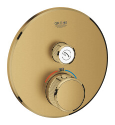 Grohe Grohtherm SmartControl Tek valfli akış kontrollü, ankastre termostatik duş bataryası - 29118GN0 - Grohe