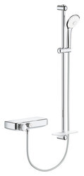 Grohe Grohtherm SmartControl Termostatik duş bataryası / duş seti dahil - 34721000 - 1