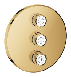 Grohe Grohtherm SmartControl Üç valfli akış kontrollü kumanda - 29122GL0 - Grohe