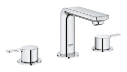 Grohe Lineare 3 Delikli Lavabo Bataryası M-Boyut - 20304001 - Grohe