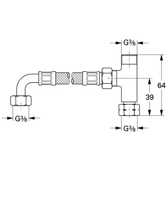 Grohe Mıkro Termostat Baglantı Setı - 47533000 - 2
