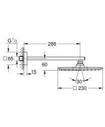 Grohe Rainshowe AquaTepe Duşu Seti - 26856000 - 2