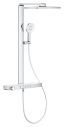 Grohe Rainshower Aqua Pure Duvara monte termostatlı duş sistemi - 1009610000 - Grohe