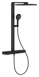 Grohe Rainshower Aqua Pure Duvara monte termostatlı duş sistemi - 100961KF00 - Grohe