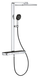 Grohe Rainshower Aqua Pure Duvara monte termostatlı duş sistemi - 100961KI00 - Grohe