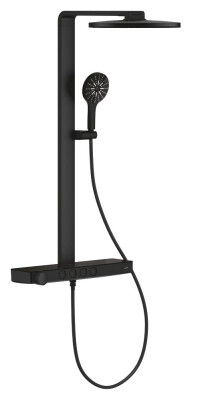 Grohe Rainshower Aqua Pure Duvara monte termostatlı duş sistemi - 100964KF00 - 1