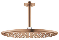 Grohe Rainshower Cosmopolitan 310 Tek Akışlı Tepe Duşu Seti 142 Mm, Brushed Warm Sunset - 26067DL0 - Grohe
