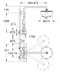 Grohe Rainshower Duş Sistemi - 27374000 - 2