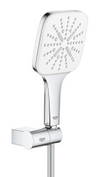 Grohe RainShower SmartActive 130 Cube 3 Akışlı Sürgülü El Duş Seti Ay Beyazı - 26588LS0 - Grohe