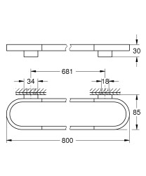 Grohe Selection Havluluk - 41058000 - 2