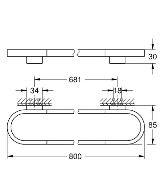 Grohe Selection Havluluk - 41058000 - 2