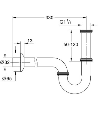 Grohe Sifon - 28961000 - 2
