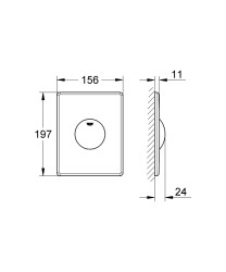 Grohe Skate Kumanda paneli - 38573SH0 - 2
