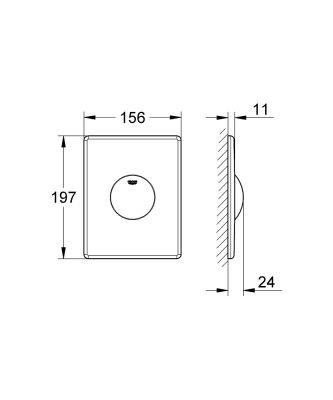 Grohe Skate Kumanda paneli - 38573SH0 - 2