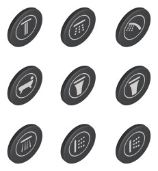 Grohe SmartControl Siyah Tuş Takımı - Grohe