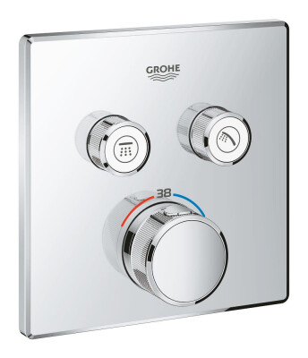 Grohe SmartControl Termostatik Ankastre Banyo Bataryası - 29124000 - 1