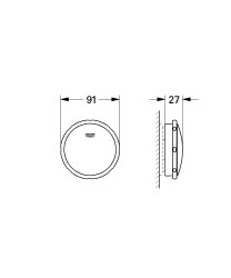 Grohe Talento Küvet Tropleni - 19025000 - 2