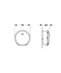 Grohe Talentofill Talentofill küvet tropleni - 19952DA0 - 2