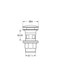 Grohe Tapa Takımı Mat Siyah - 1024642430 - 2