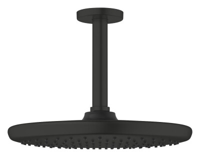 Grohe Tempesta 250 Tepe duşu seti 142 mm, tek akışlı Mat Siyah - 266692430 - 1
