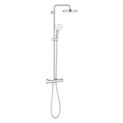 Grohe Tempesta System 210 Duvara monte termostatik bataryalı duş sistemi - 26811001 - 1