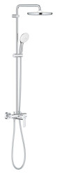 Grohe Tempesta System 250 Duvara monte tek kumandalı bataryalı duş sistemi - 26673001 - Grohe