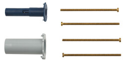 Grohe Universal çiift çıkışlı termostat uzantısı, 25 mm - 14058000 - Grohe