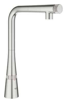 Grohe Zedra SmartControl Eviye Bataryası, Paslanmaz Çelik - 31593DC2 - 1